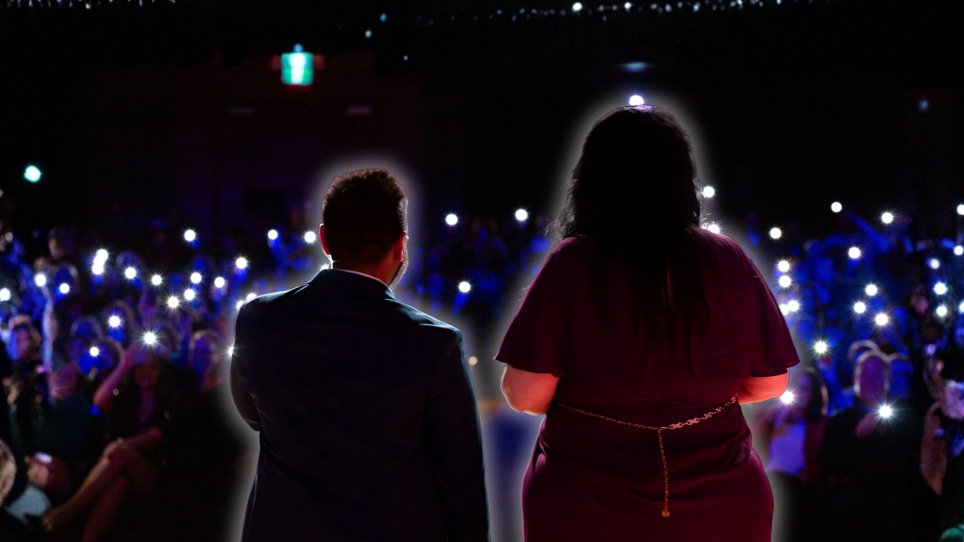 Speaker Slam® speakers and audience