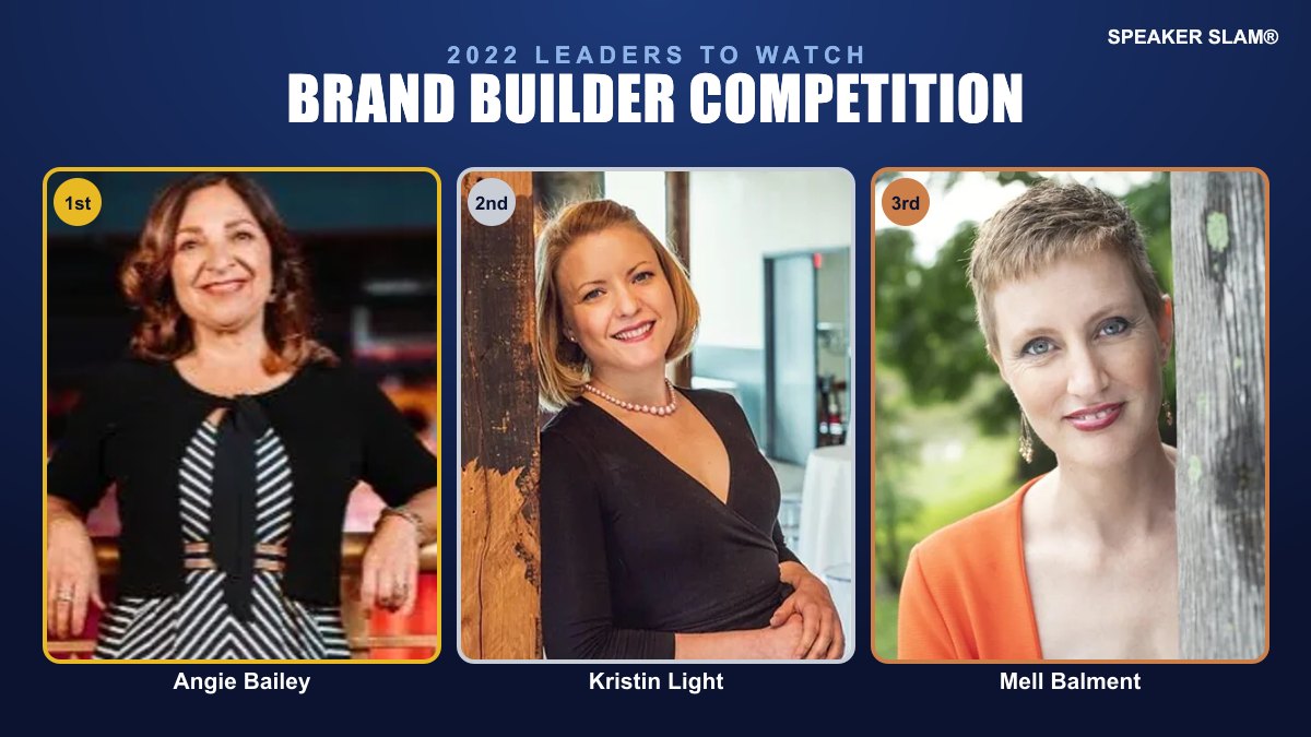 Angie Bailey, Gold winner of the 2022 Brand Builder Competition