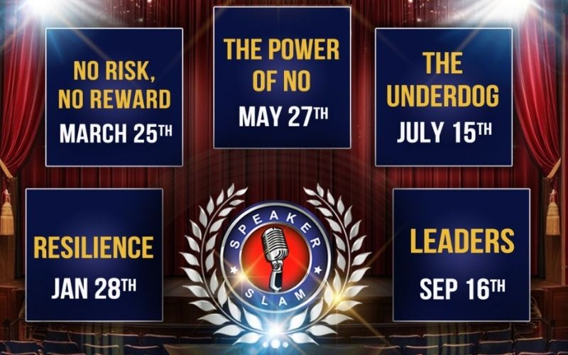 Speaker Slam® Announces 2025 Competition Themes