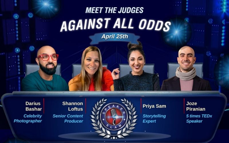 Meet Your Judges for the Against All Odds Competition