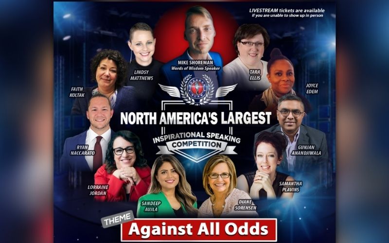 Local Mother with Stage 4 Cancer Wins Speaker Slam: North America's Largest Inspirational Speaking Competition