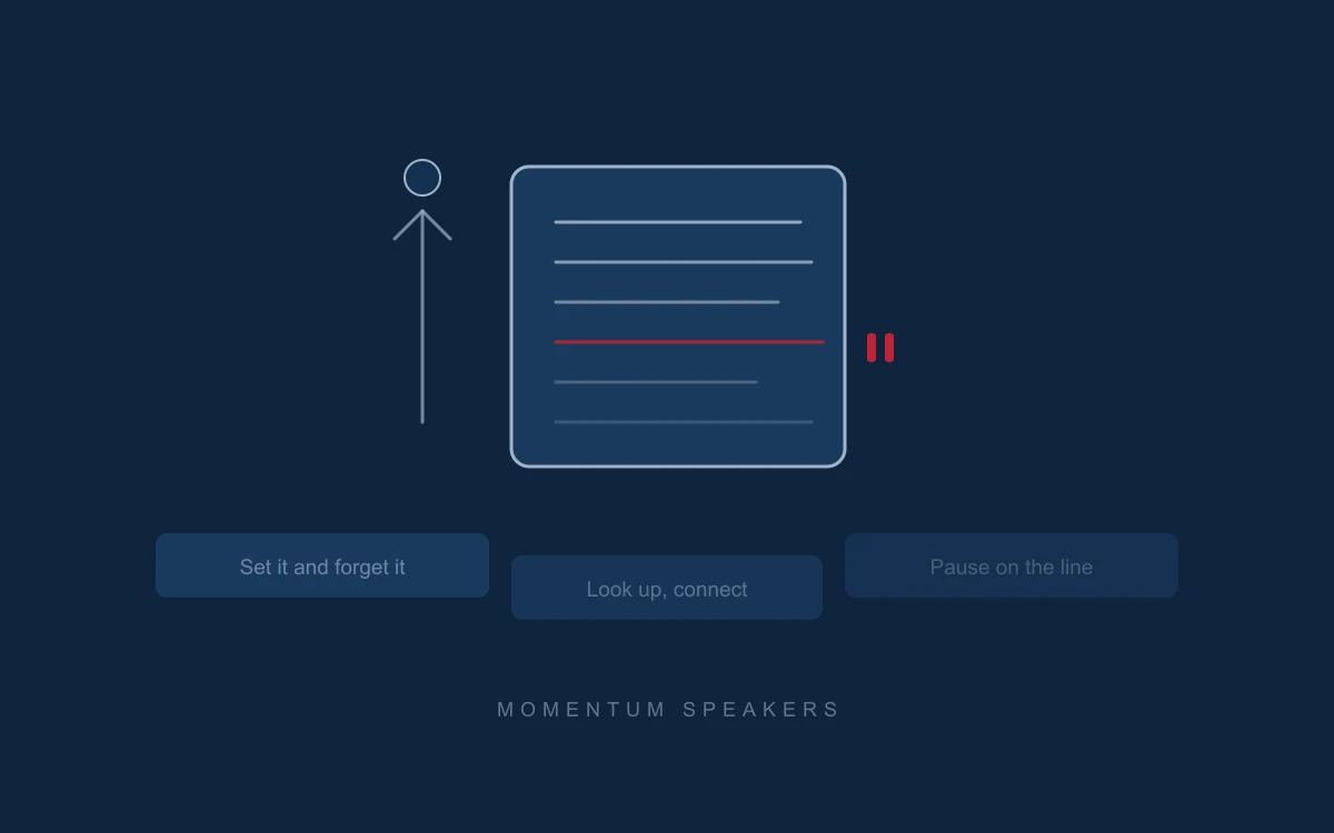 How to Memorize a Speech Without Sounding Robotic