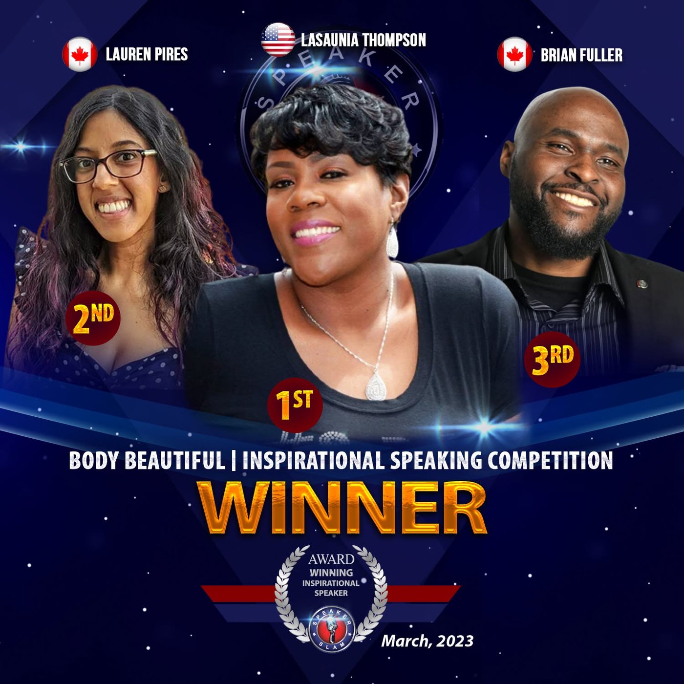 Speaker Slam® News: Recap of The Body Beautiful 2023 Competition