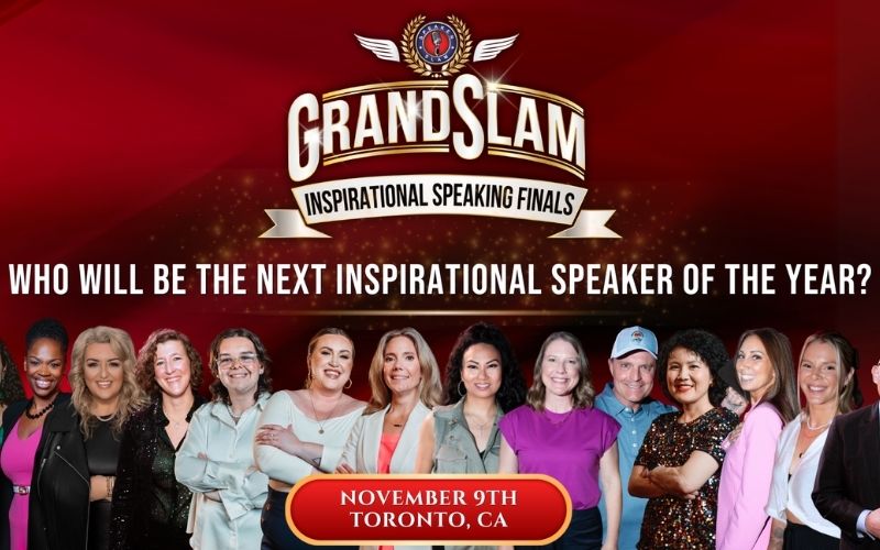 Meet Your Speakers for the 2024 Grand Slam: The Inspirational Speaking Finals