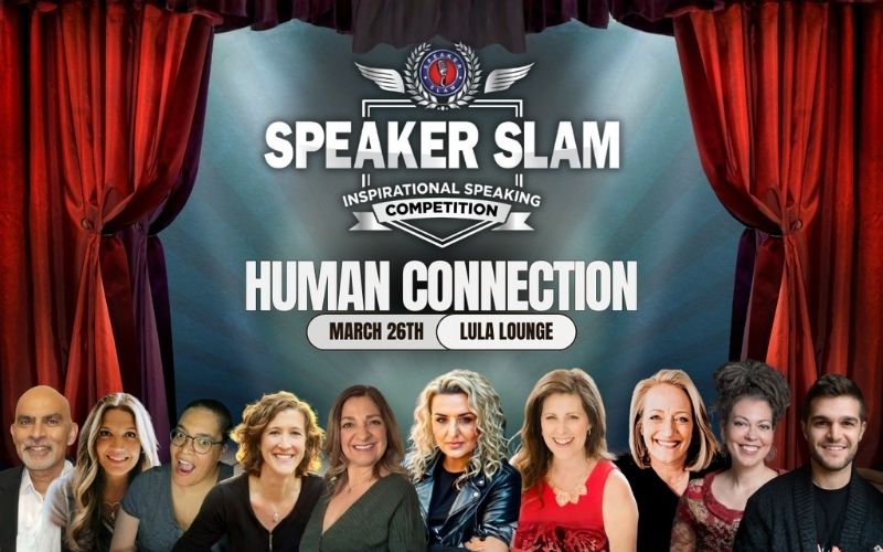 Speaker Slam® Announces Speaker Lineup for the 2nd Competition of the 2024 Season on the Theme "Human Connection"