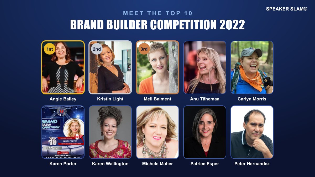 Meet the Speakers for the Brand Builder Competition 2022