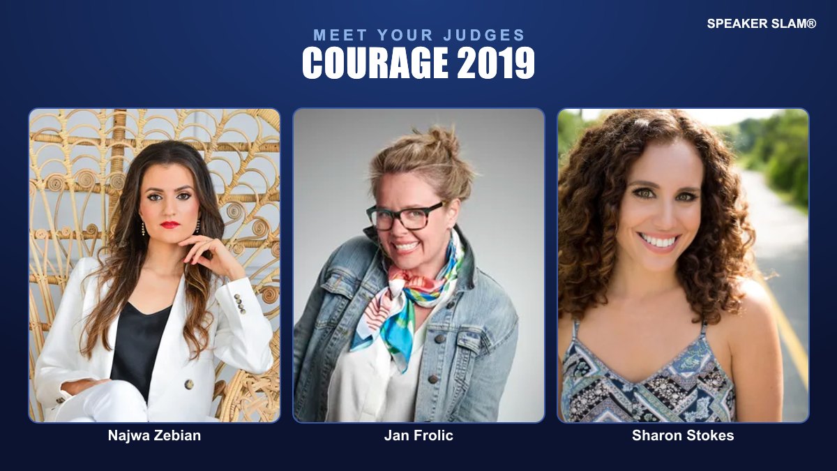 Meet Your Judges for Courage 2019