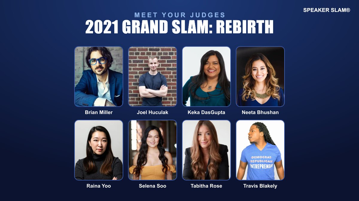Meet Your Judges for the 2021 Grand Slam: Rebirth