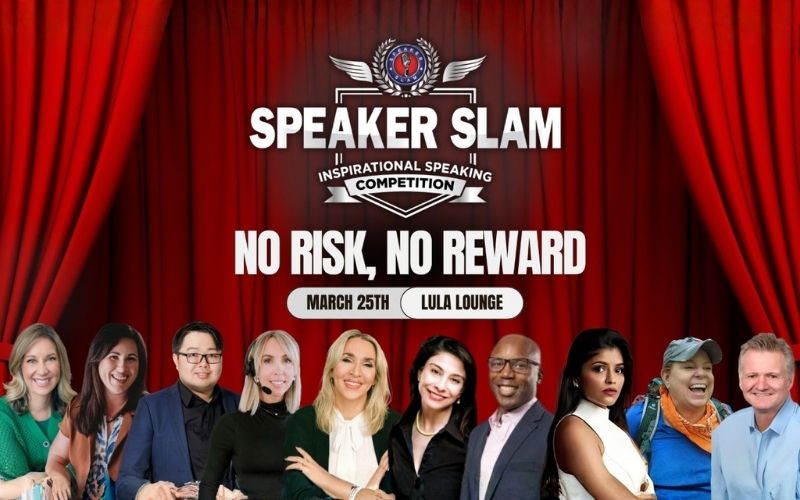 Speaker Slam® Announces Speaker Lineup for the 2025 Theme "No Risk, No Reward"