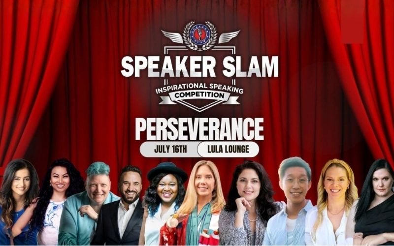 Speaker Slam® Announces Speaker Lineup for the 4th Competition of the 2024 Season on the Theme "Perseverance"