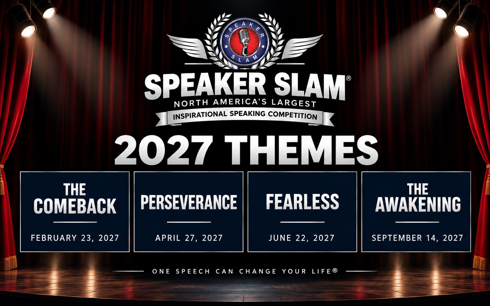 Speaker Slam® Announces 2027 Competition Themes for Season 11