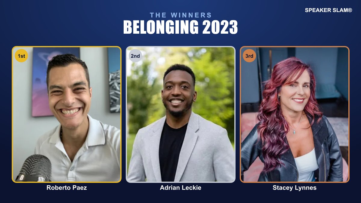 Roberto Paez, winner of Belonging 2023
