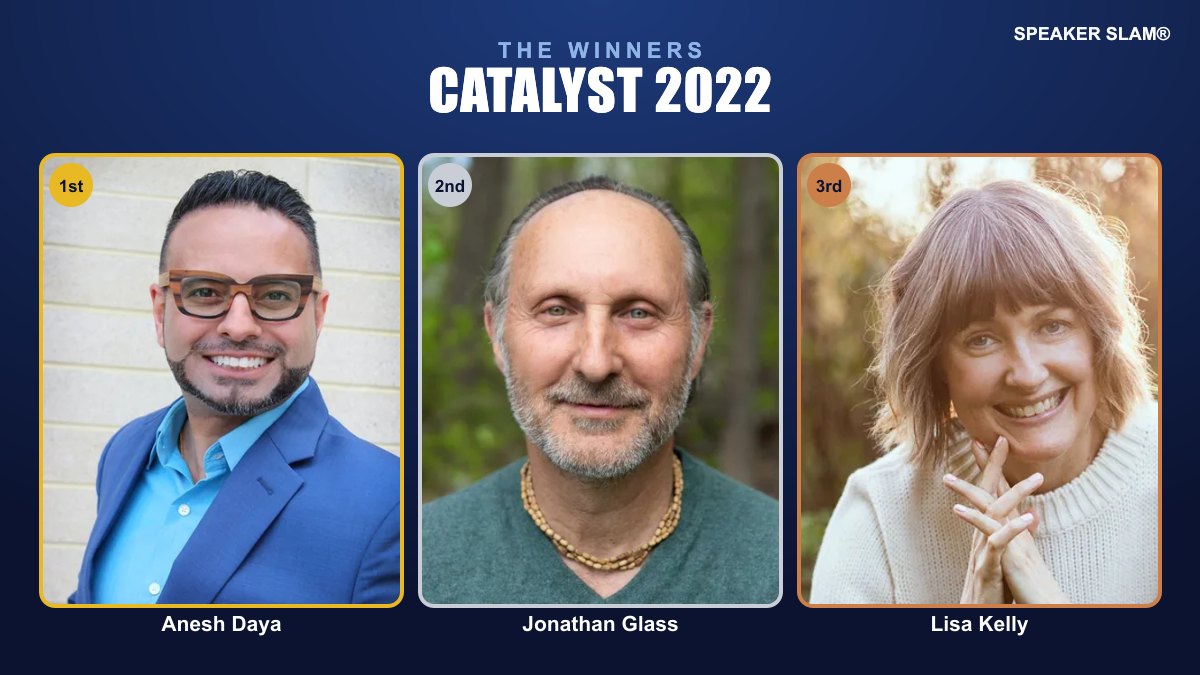 Anesh Daya, winner of Catalyst 2022