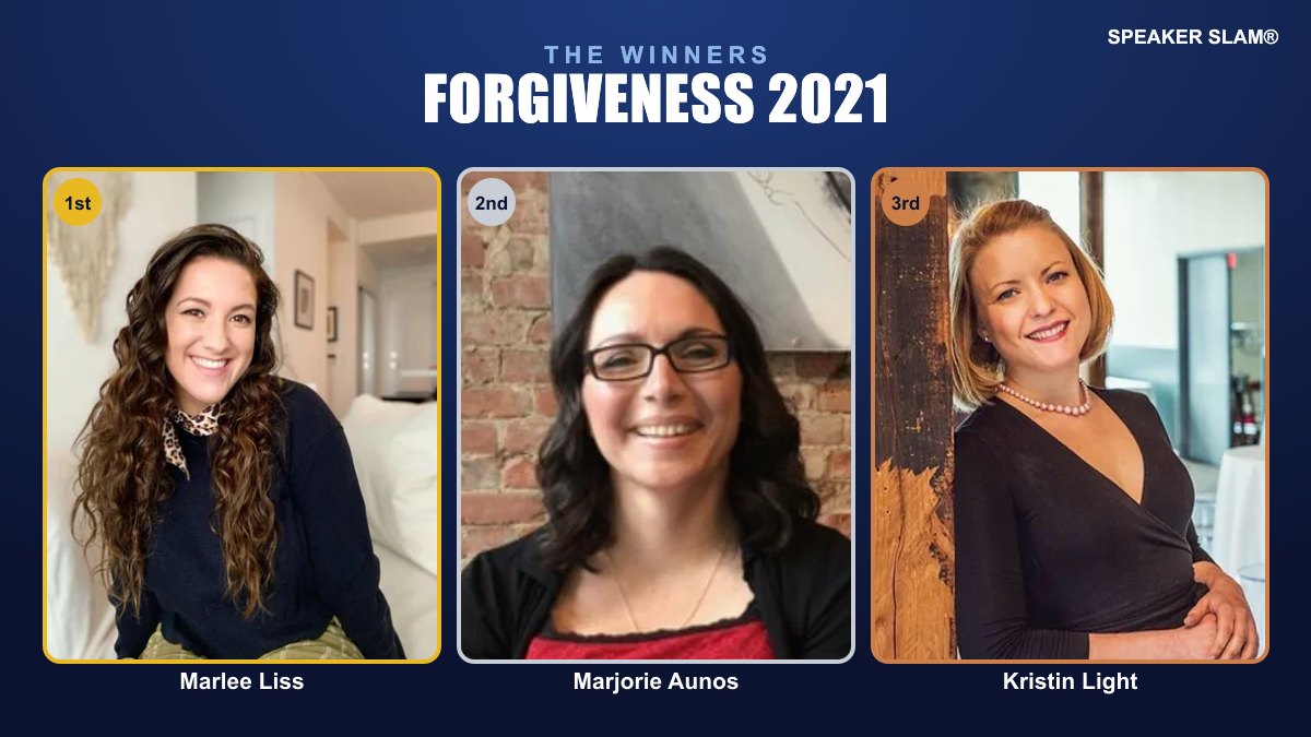 Marlee Liss, winner of Forgiveness 2021
