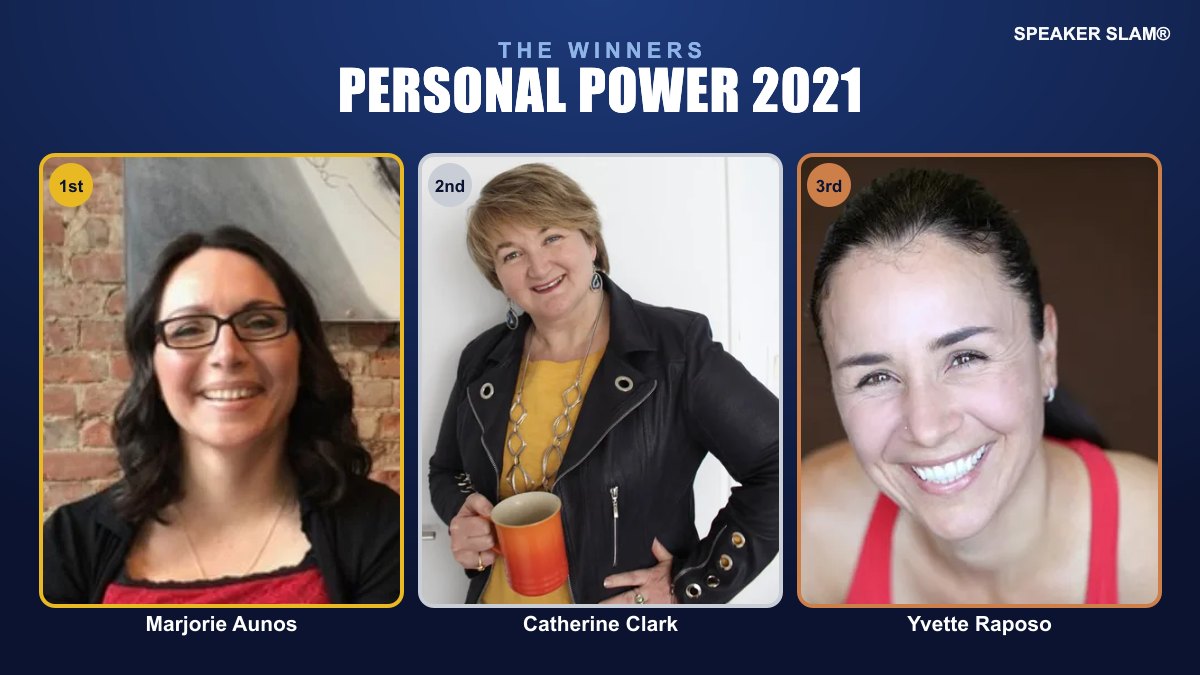 Marjorie Aunos, winner of Personal Power 2021