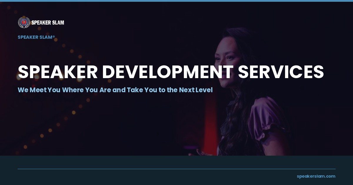 Our Services | Speaker Slam® | Competition, Speaker Development ...