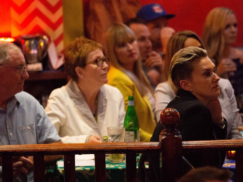 Audience watching at Lula Lounge