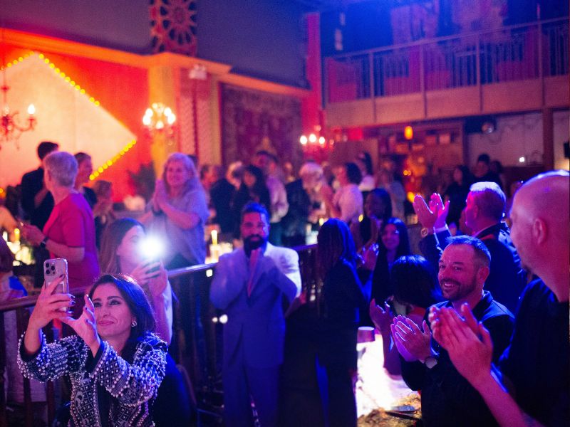 Audience at Lula Lounge