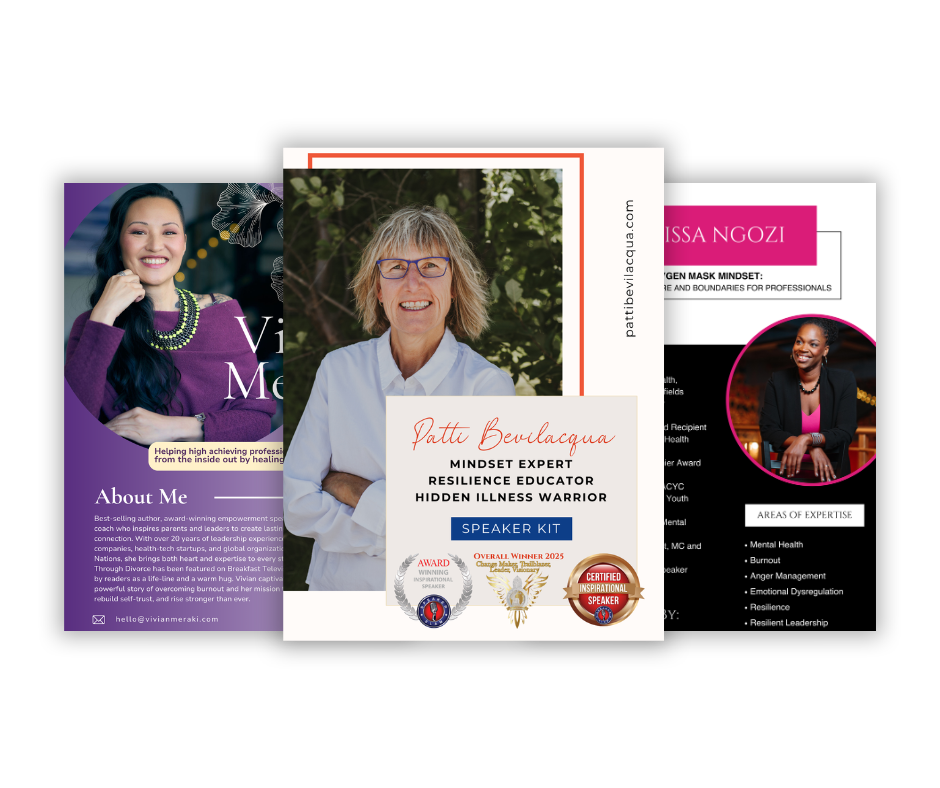 Speaker kit examples