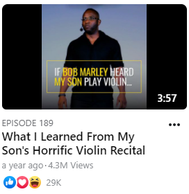 Michael Orette - What I Learned From My Son's Horrific Violin Recital