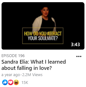 Sandra Elia - What I Learned About Falling in Love